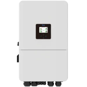 White inverter with digital display panel