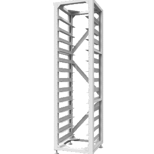DEYE 19" Battery Rack Cabinet (13-Slot Capacity)