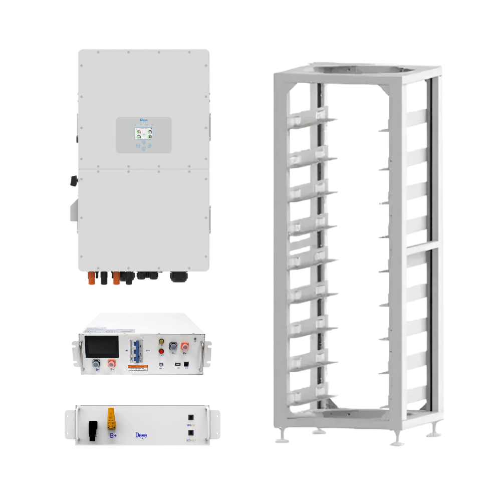 DEYE Ultimate Power Bundle – Energia Solar Trifásica de 30kW e Armazenamento de Alta Tensão de 30.7kWh